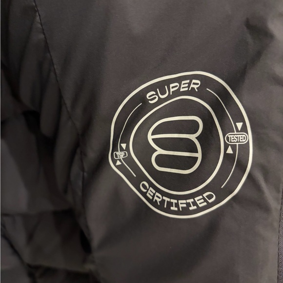 Aritzia THE SUPERSNUG PUFF Long S in Charcoal Grey - Picture 8 of 10